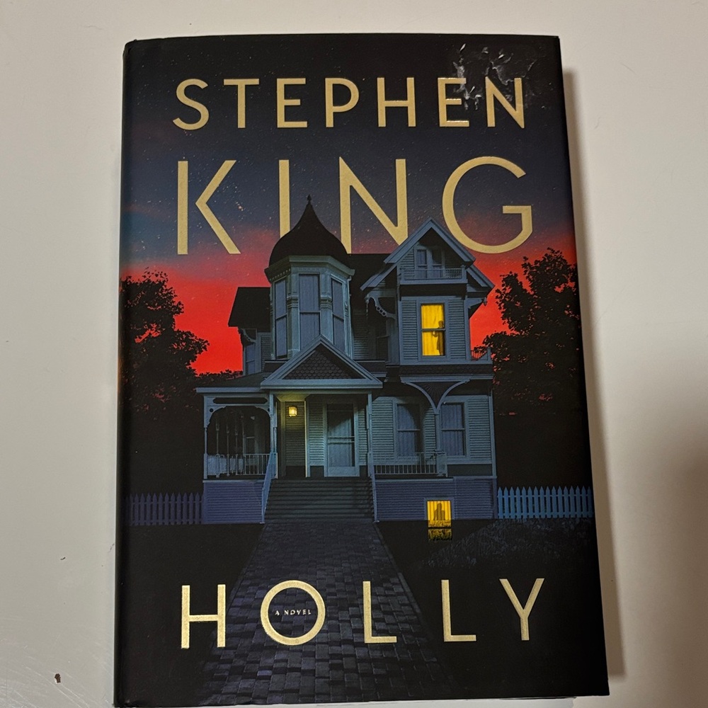 Holly hardcover book by Stephen King